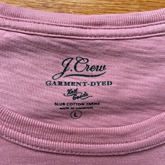 J Crew Garment Dyed Pocket T Shirt - Picture 4 of 4